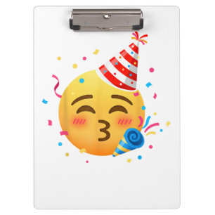 Carpeta De Pinza Fiesta de Emoticonos Divertidos
