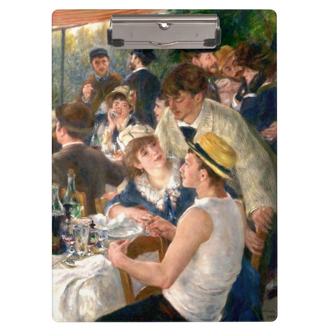 Carpeta De Pinza Fiesta de Renoir French Luncheon Boating (Anverso)