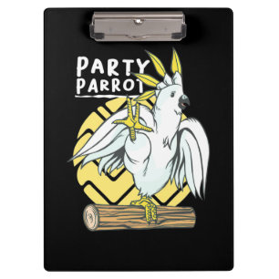 Carpeta De Pinza Fiesta Parrot Bird