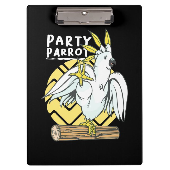 Carpeta De Pinza Fiesta Parrot Bird (Anverso)