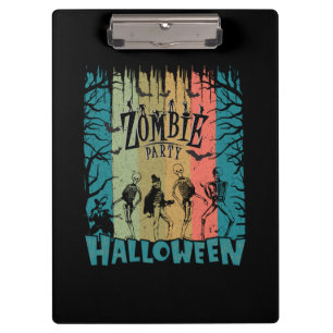 Carpeta De Pinza Fiesta zombi, Halloween