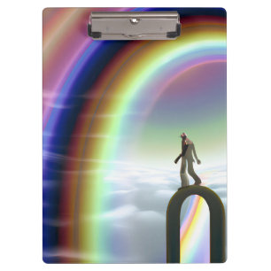 Carpeta De Pinza Figura de misterio en el Stargate interdimensional