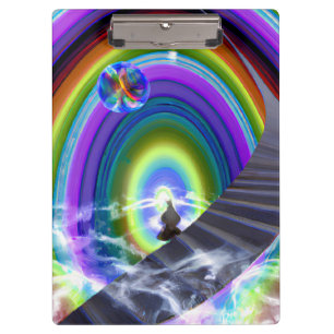 Carpeta De Pinza Figura de misterio en el Stargate interdimensional