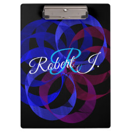 Carpeta De Pinza Figure 8 Geometric 