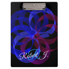 Carpeta De Pinza Figure 8 Geometric 