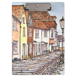 Carpeta De Pinza Fila De Casas