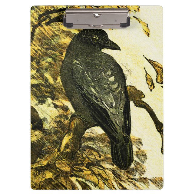 Carpeta De Pinza Fila de época encaramada en una rama de Theo van H (Anverso)