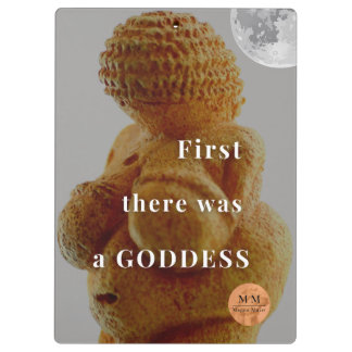 Carpeta De Pinza First there was a Goddess