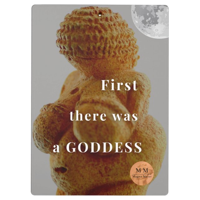 Carpeta De Pinza First there was a Goddess (Reverso)