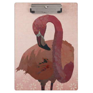 CARPETA DE PINZA FLAMENCO ROSA