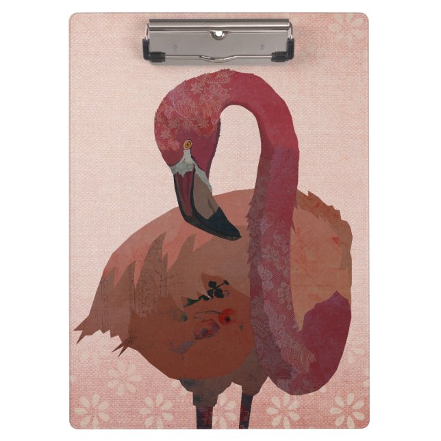 CARPETA DE PINZA FLAMENCO ROSA (Anverso)