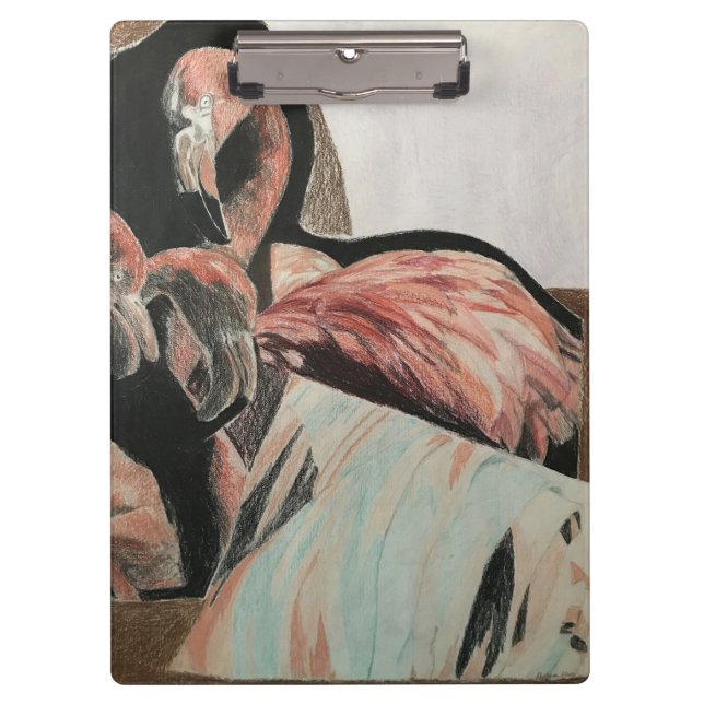 Carpeta De Pinza Flamingo (Anverso)