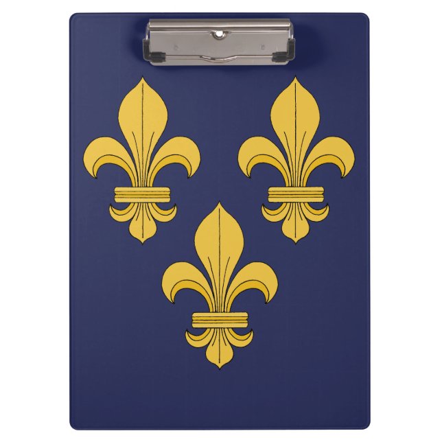 Carpeta De Pinza Fleur-de-lis (Anverso)