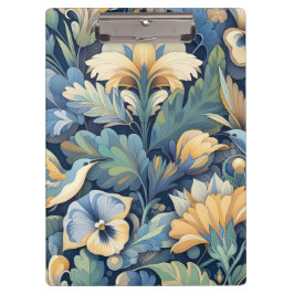 Carpeta De Pinza Flor arte Morris