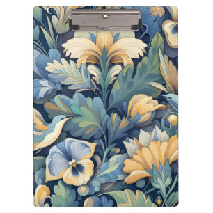 Carpeta De Pinza Flor arte Morris