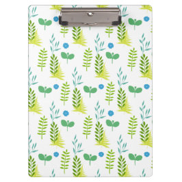 Carpeta De Pinza Flor azul