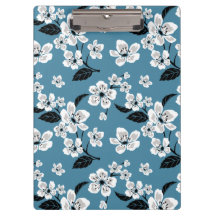 FLOR DE CEREZO - SAKURA (AZUL AHUMADO)