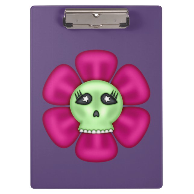 Carpeta De Pinza Flor de cráneo zombie de Guay (Anverso)