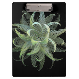 Carpeta De Pinza Flor de helecho fractal