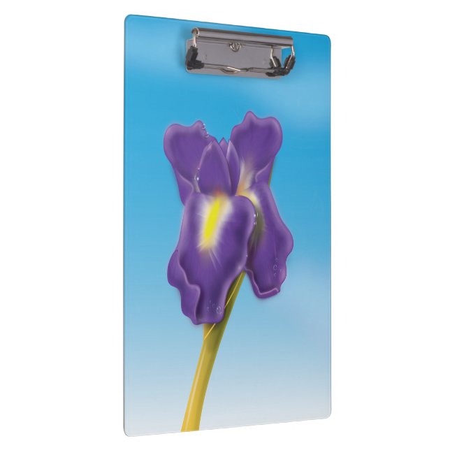 Carpeta De Pinza Flor de Iris (Derecha)