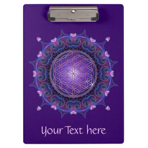 Carpeta De Pinza Flor de la Vida / Blume des Lebens - Mandala I