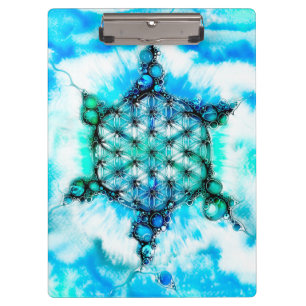 Carpeta De Pinza Flor de la Vida - Formas Coloridas 3