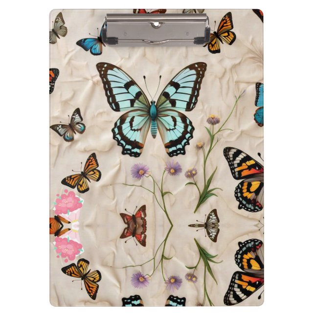Carpeta De Pinza "Flor de mariposa" (Anverso)