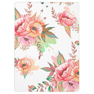 Carpeta De Pinza flor de primavera