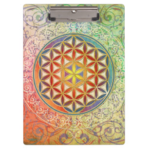 Carpeta De Pinza Flor de vida - Ornamento I