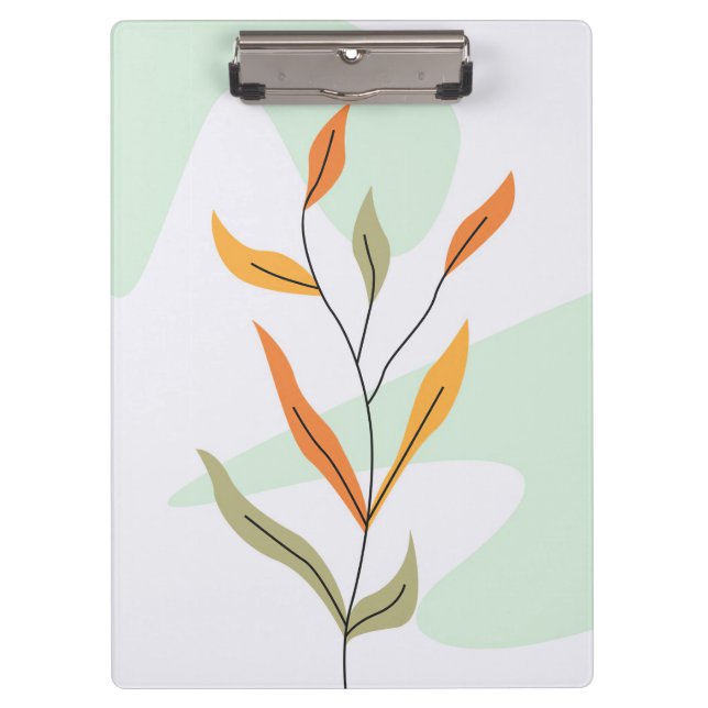 Carpeta De Pinza Flor Lover | Vida útil de las flores (Anverso)