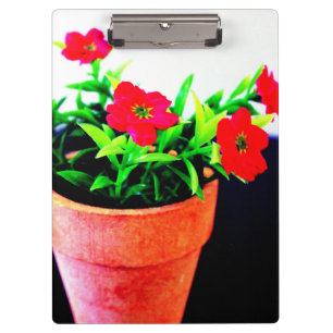 Carpeta De Pinza Flor Pot