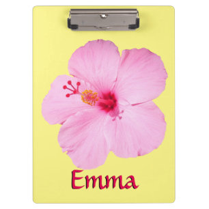 Carpeta De Pinza Flor tropical Hibiscus rosa
