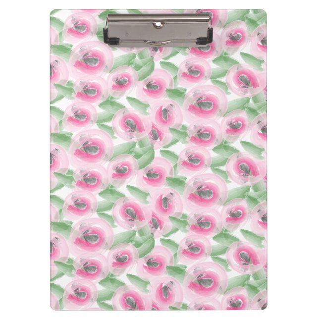 Carpeta De Pinza Flora acuarela (Anverso)