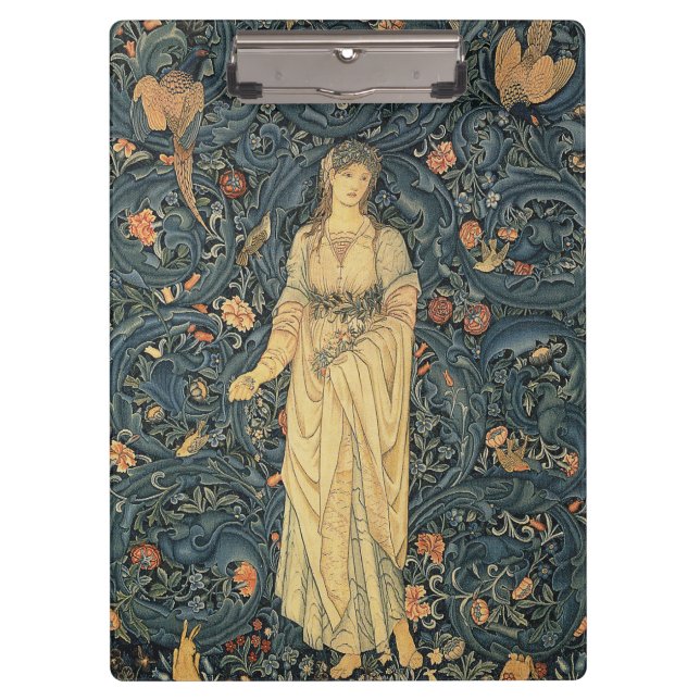 Carpeta De Pinza Flora antigua de William Morris (Anverso)