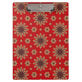 Carpeta De Pinza Floración de Estrella Carmesí