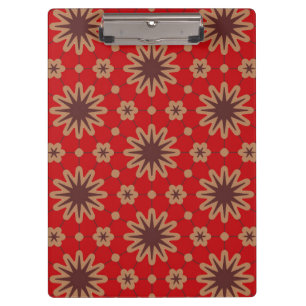 Carpeta De Pinza Floración de Estrella Carmesí