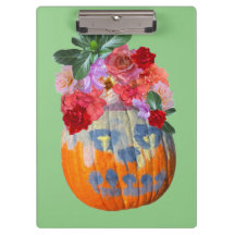 Floral de calabaza de otoño