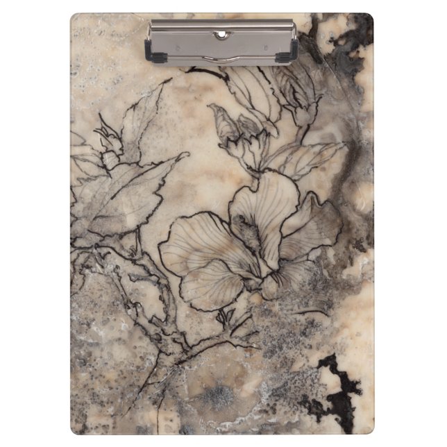 Carpeta De Pinza Floral de tatuaje I (Anverso)