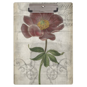 Carpeta De Pinza Floral francesa I