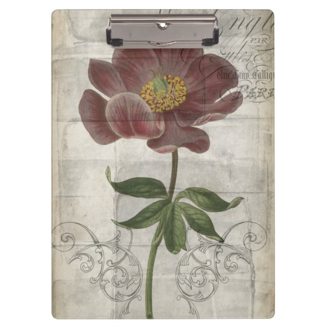 Carpeta De Pinza Floral francesa I (Anverso)