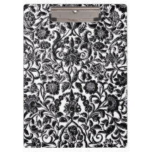 "Floral Monocromo" Cuaderno Artístico de tapa dura