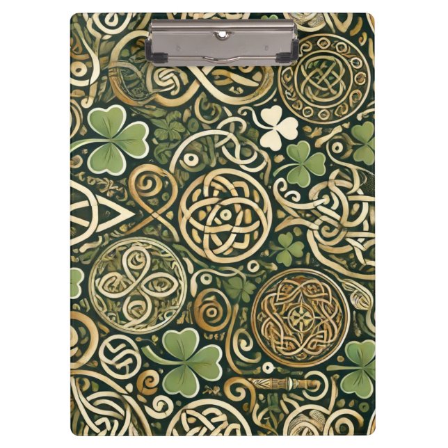 Carpeta De Pinza Florecimiento Celta (Anverso)
