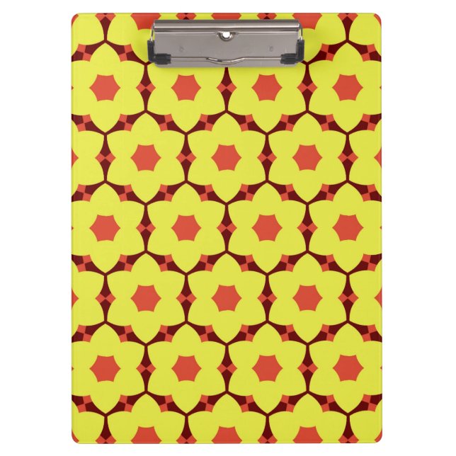 Carpeta De Pinza Flores Amarillo OT 68 (Anverso)