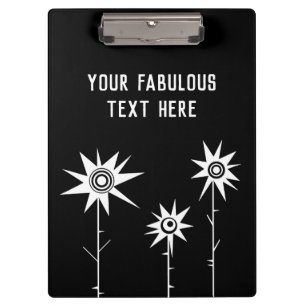 Carpeta De Pinza Flores ansiosas
