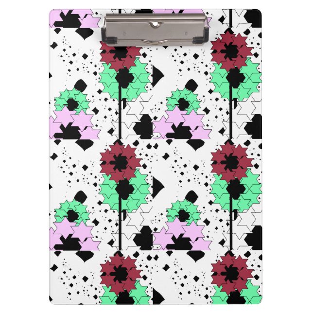 Carpeta De Pinza Flores de estrella (Anverso)