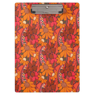 Carpeta De Pinza Flores de Falln Groovy