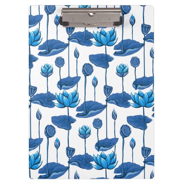 Carpeta De Pinza flores de loto (Anverso)