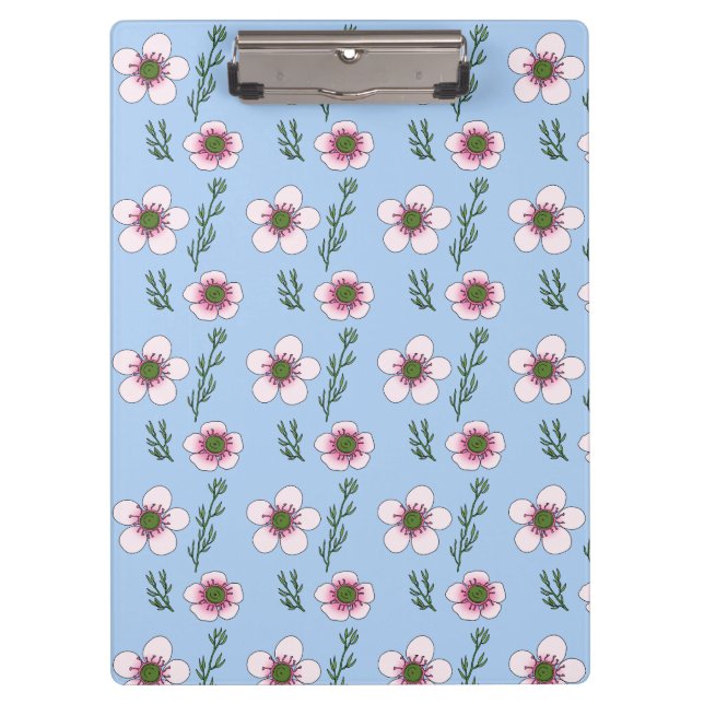Carpeta De Pinza Flores de Manuka (Anverso)