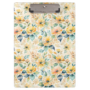 Carpeta De Pinza Flores de oro soleadas