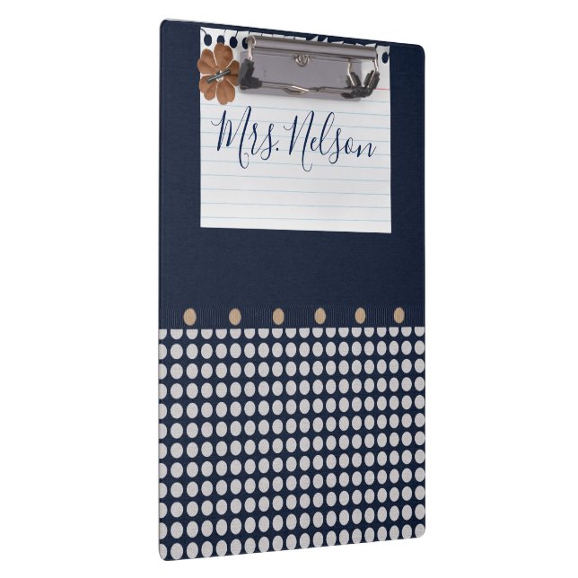 Carpeta De Pinza Flores de papelPortapapeles (Derecha)